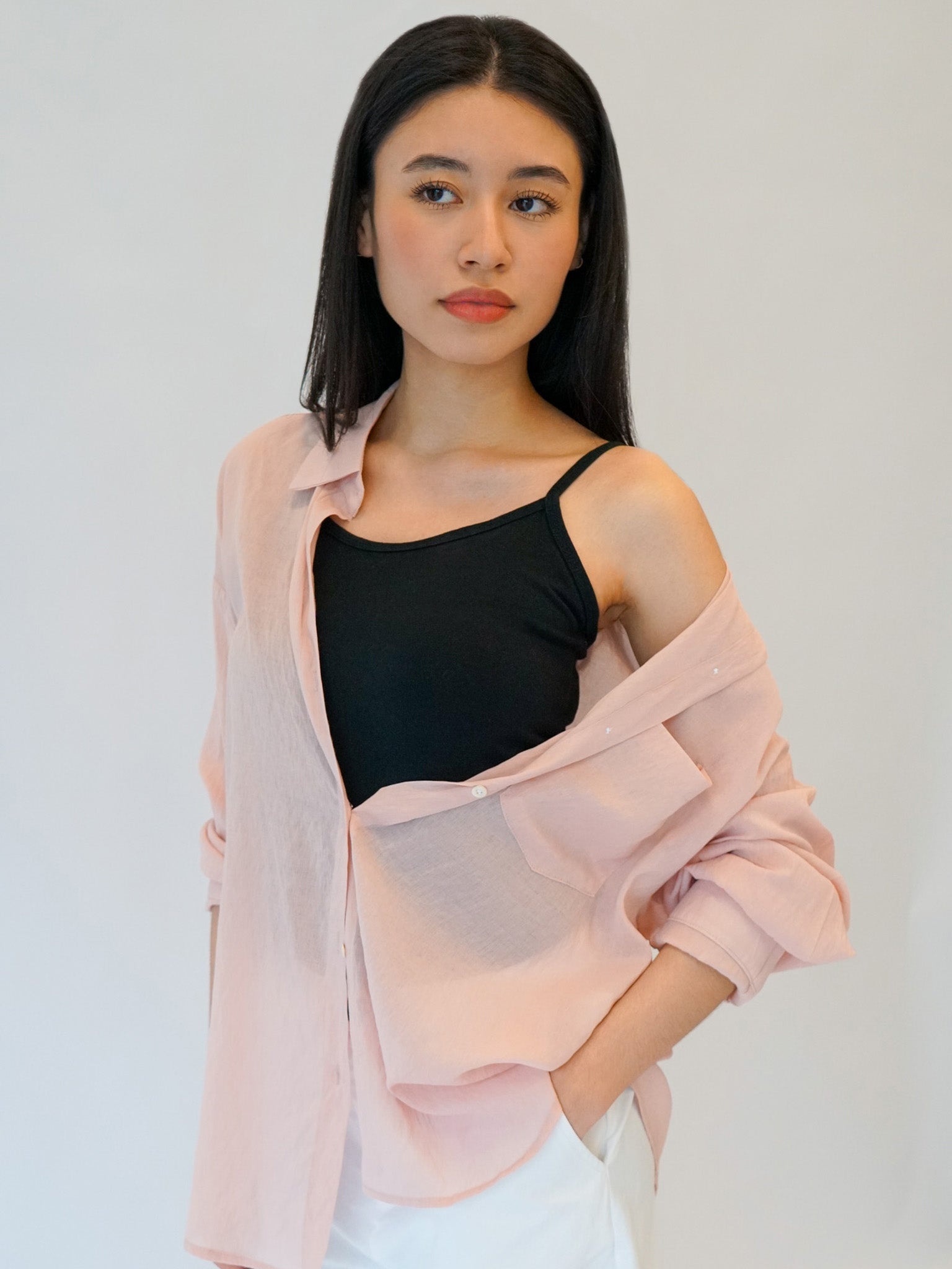 Oversized Collared Shirt