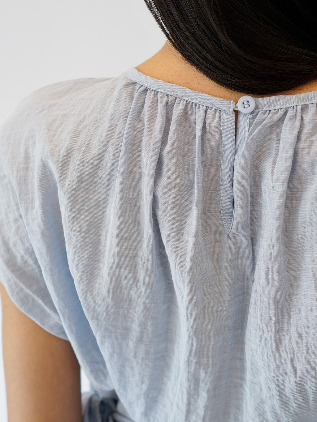 Attached Sash Blouse