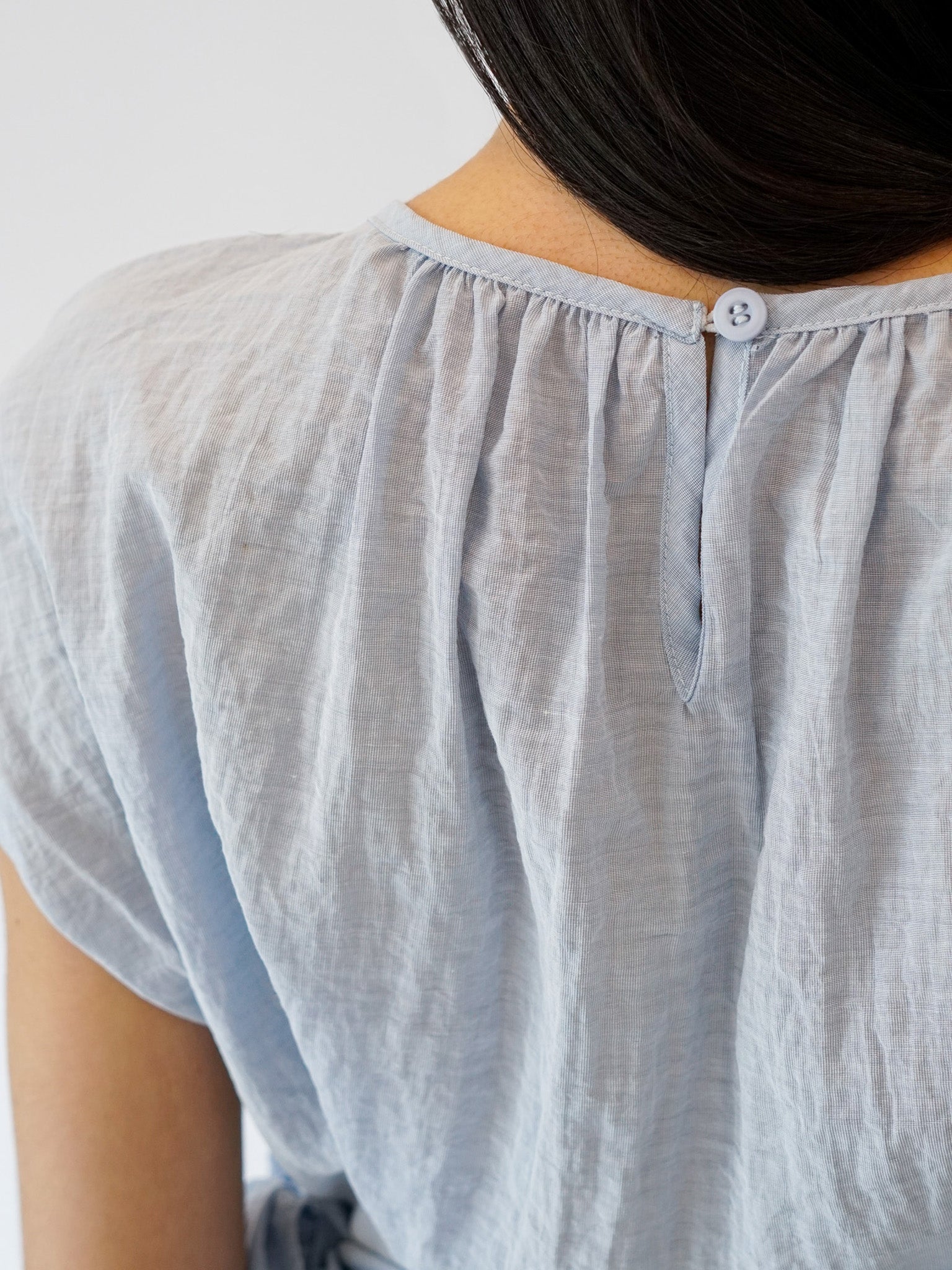 Attached Sash Blouse