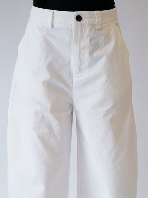 Cotton Barrel Full-Length Pants