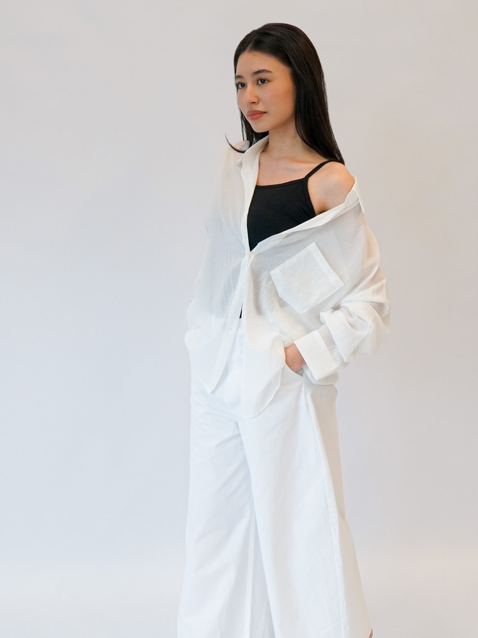 Oversized Collared Shirt
