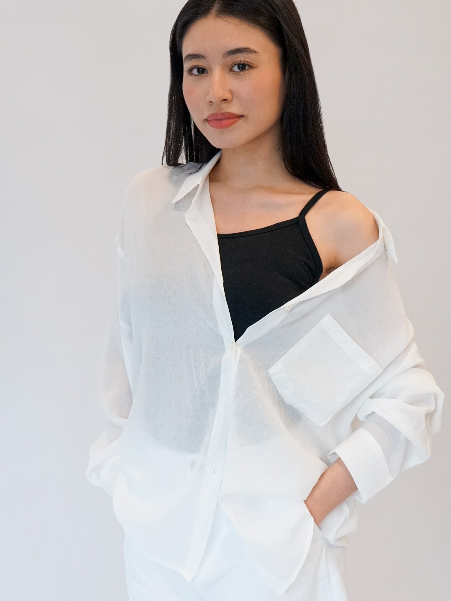 Oversized Collared Shirt
