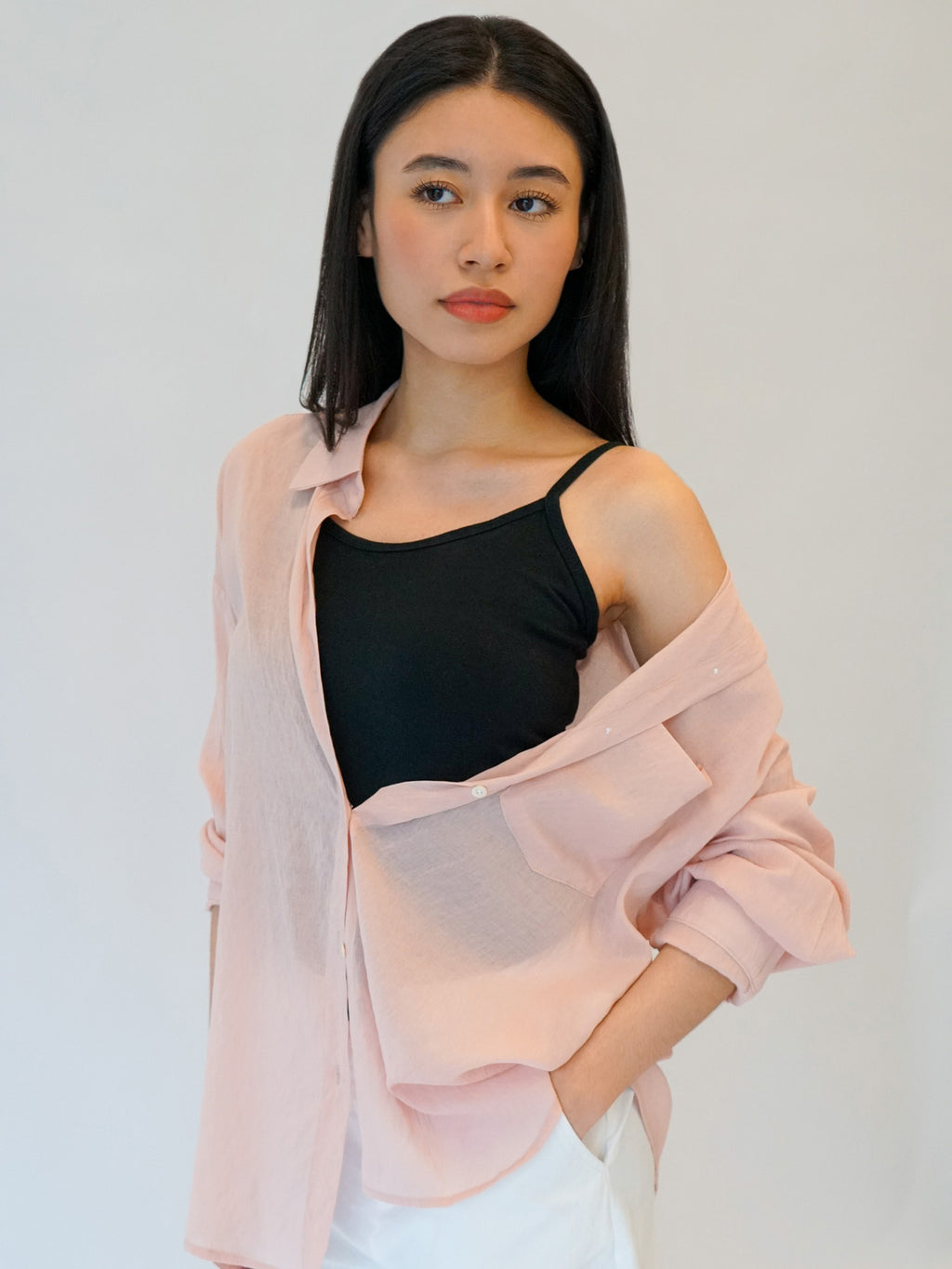 Oversized Collared Shirt