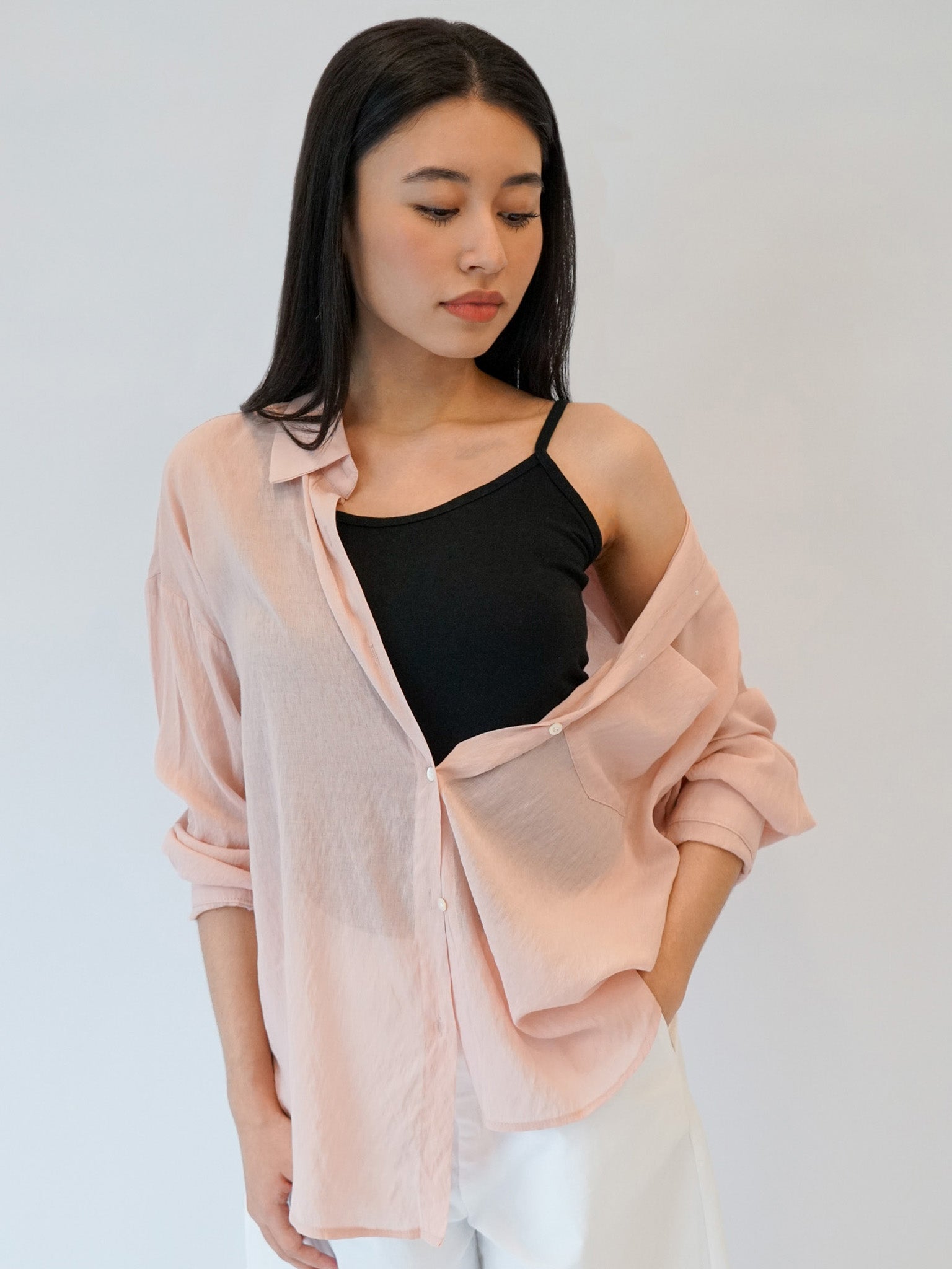 Oversized Collared Shirt