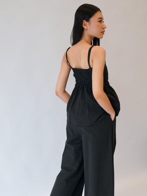 Cotton Peplum Set