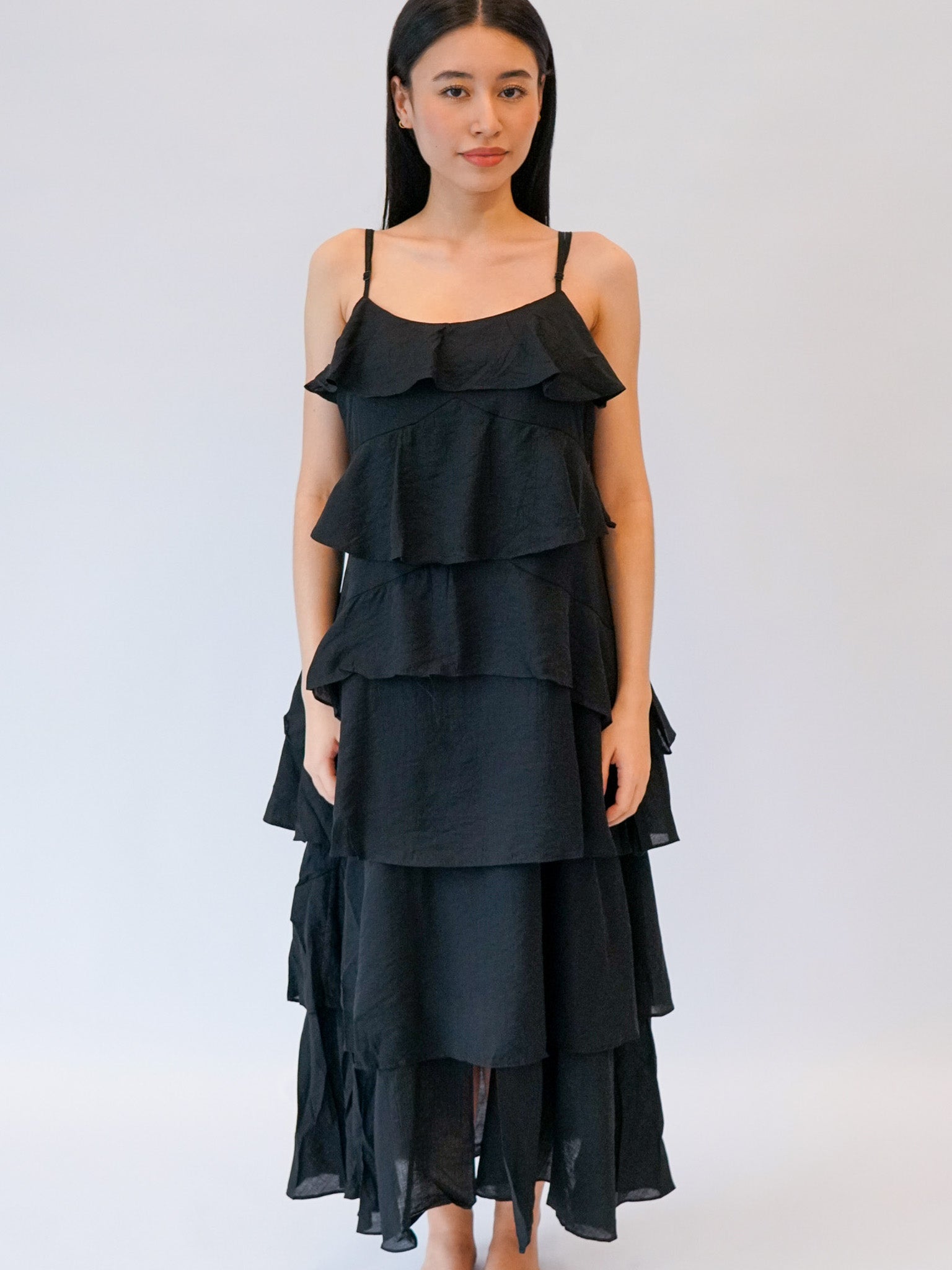 Ruffle Maxi Dress